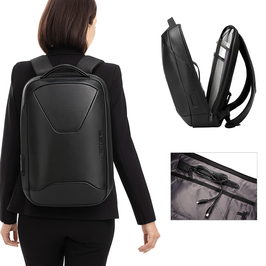 BANGE™ Executive Backpack. Luxury. Security. Performance.