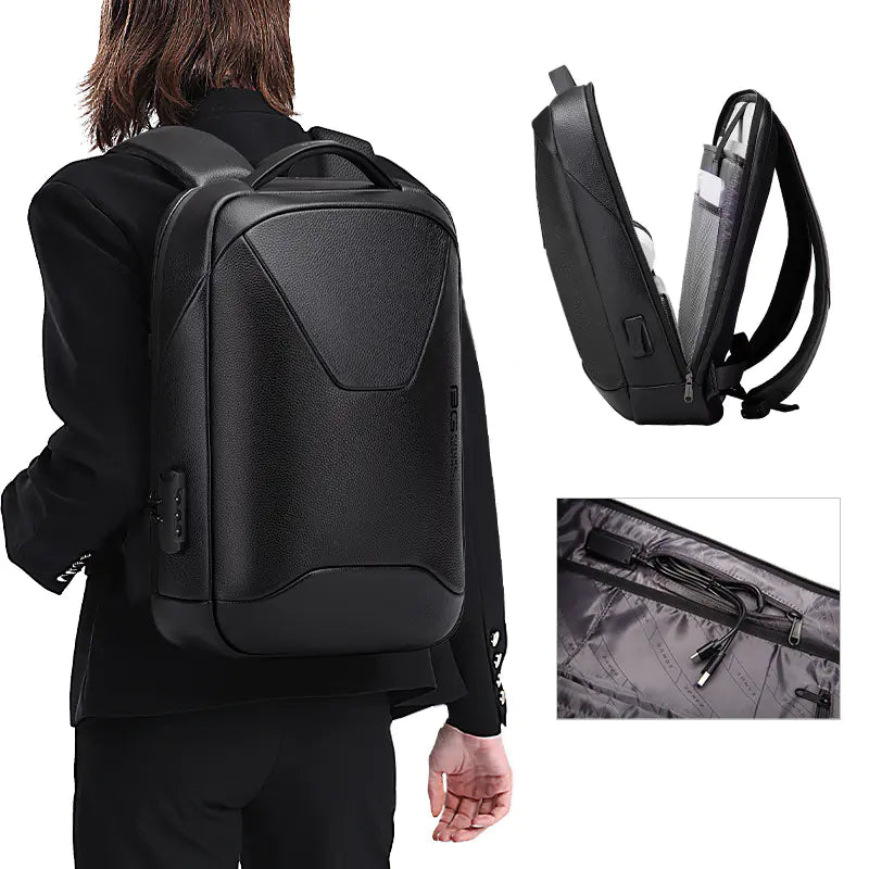BANGE™ Executive Backpack. Luxury. Security. Performance.