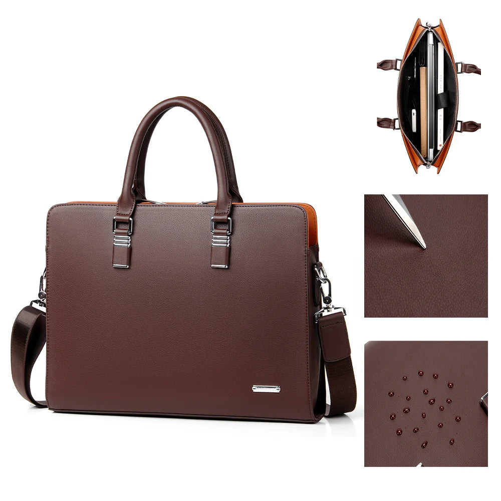 Business Leather Briefcase