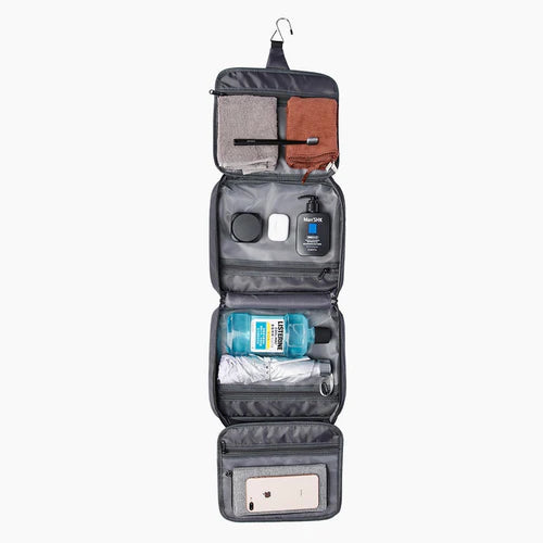 Large Capacity Travel Toiletry Bag with Wet/Dry Separation