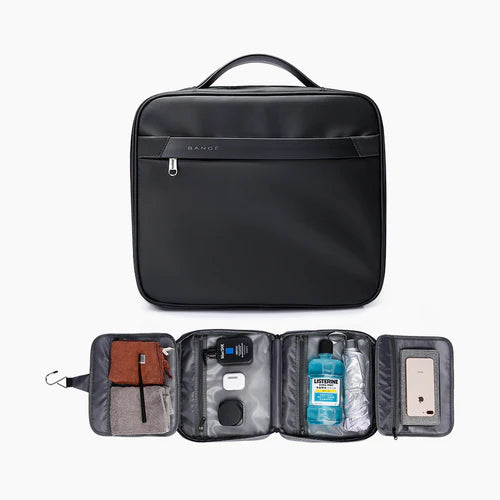 Large Capacity Travel Toiletry Bag with Wet/Dry Separation